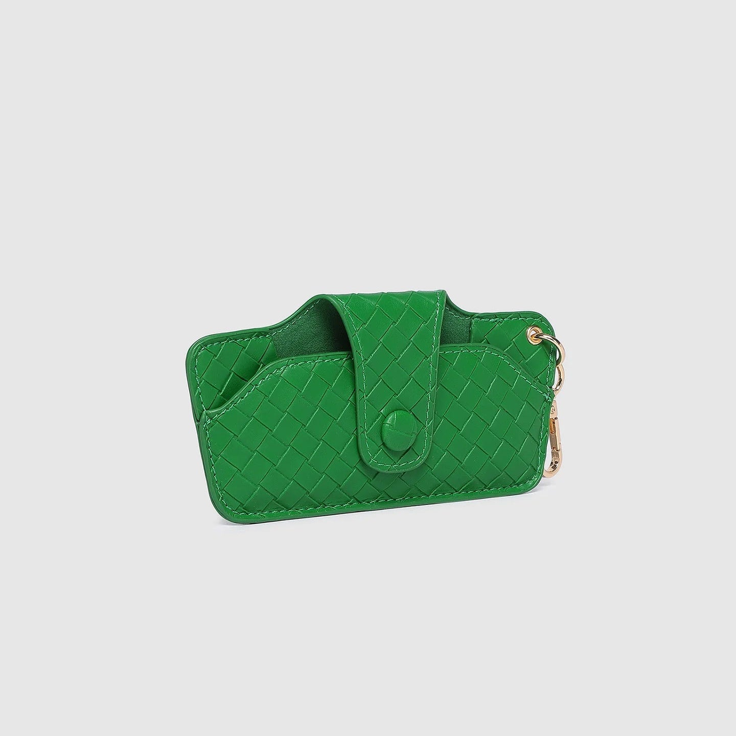 Skittle Sunglasses Case Woven Green - Pure Apotheca