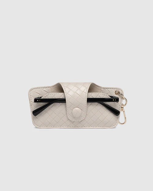 Skittle Sunglasses Case Woven Vanilla - Pure Apotheca