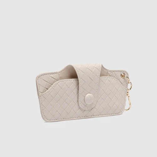 Skittle Sunglasses Case Woven Vanilla - Pure Apotheca