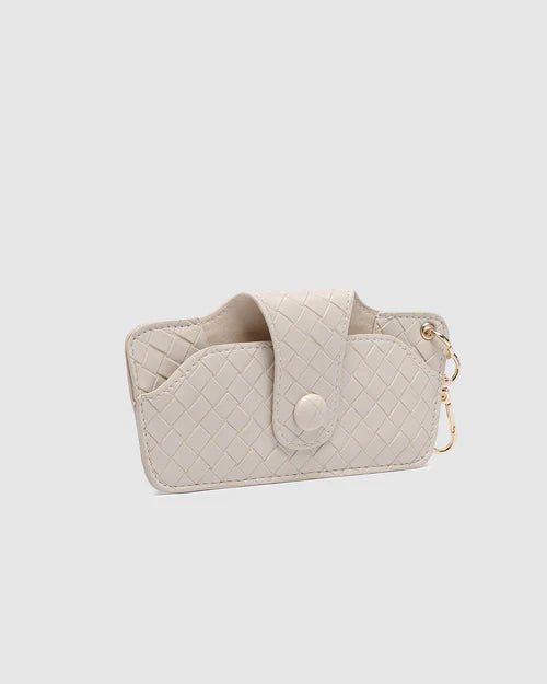 Skittle Sunglasses Case Woven Vanilla - Pure Apotheca