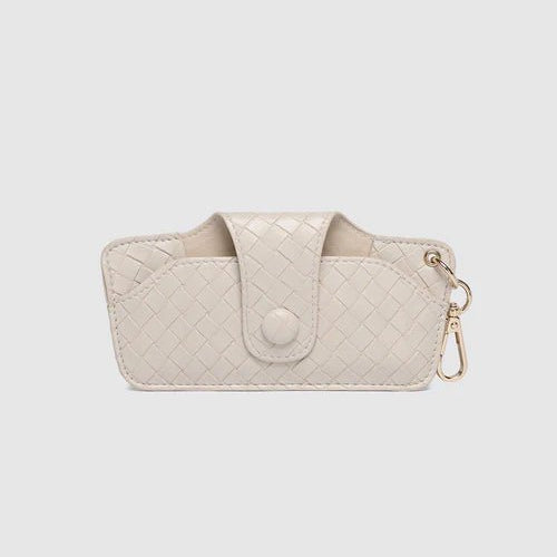 Skittle Sunglasses Case Woven Vanilla - Pure Apotheca