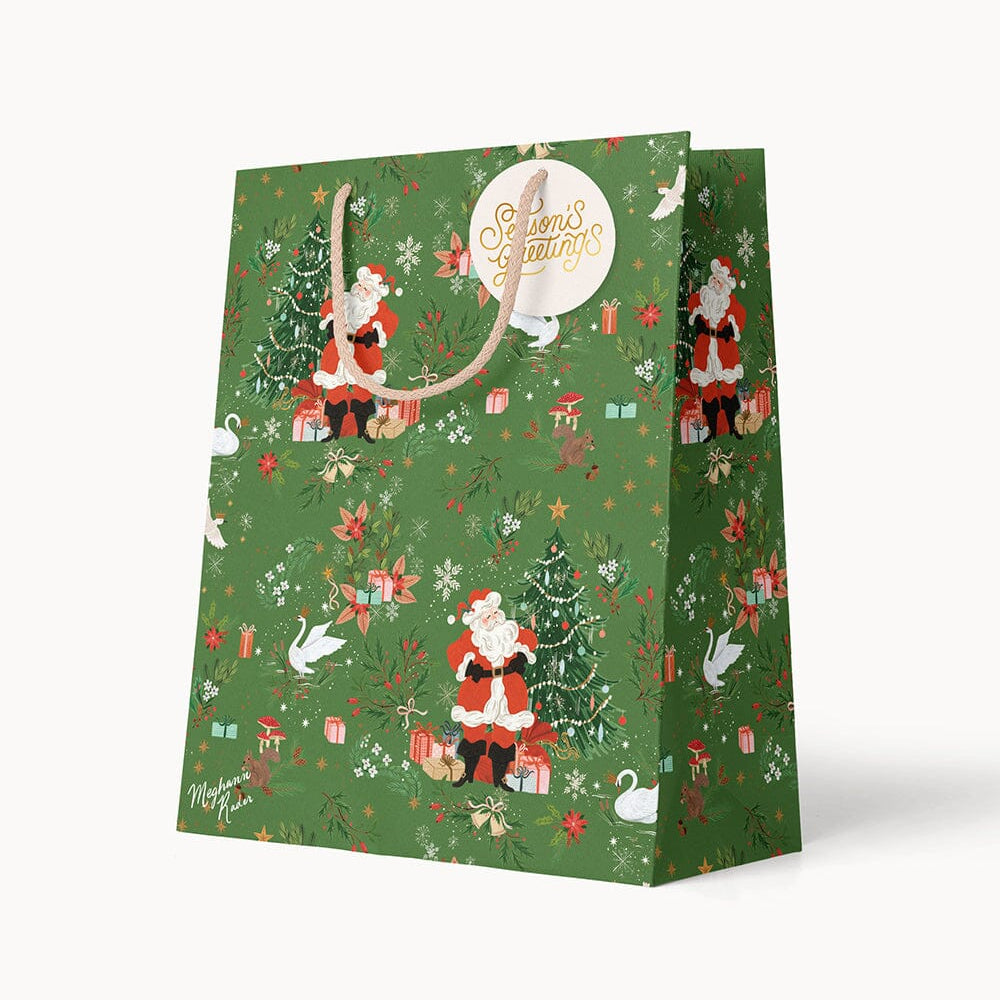 Small Gift Bag - Santa's Wonderland - Pure Apotheca