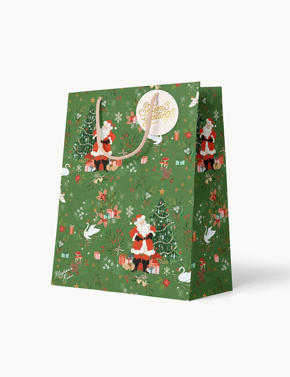 Small Gift Bag - Santa's Wonderland - Pure Apotheca