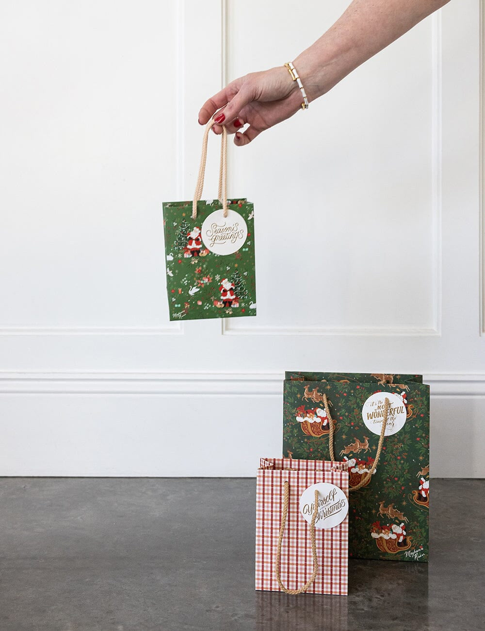 Small Gift Bag - Santa's Wonderland - Pure Apotheca