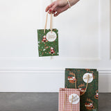 Small Gift Bag - Santa's Wonderland - Pure Apotheca