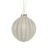 Smokey Champagne Ribbed Bauble - Pure Apotheca