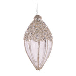 SMOKEY GREY BEADED DROP BAUBLE - Pure Apotheca