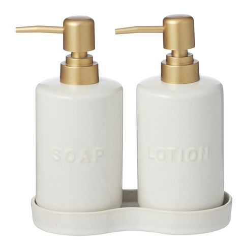 Smythe Ceramic Lotion Dispensers Set/2 - Pure Apotheca