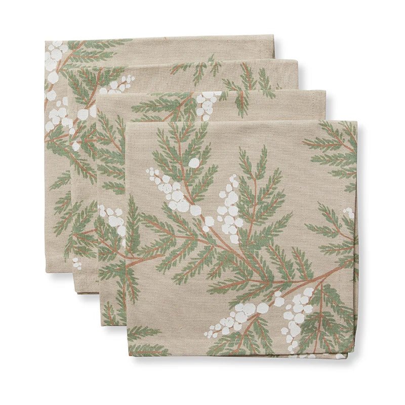 SNOWBERRY NAPKIN SET 4 - Pure Apotheca