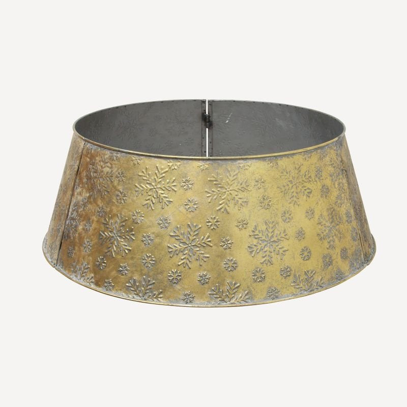 Snowflake Gold Tree Skirt Large - Pure Apotheca