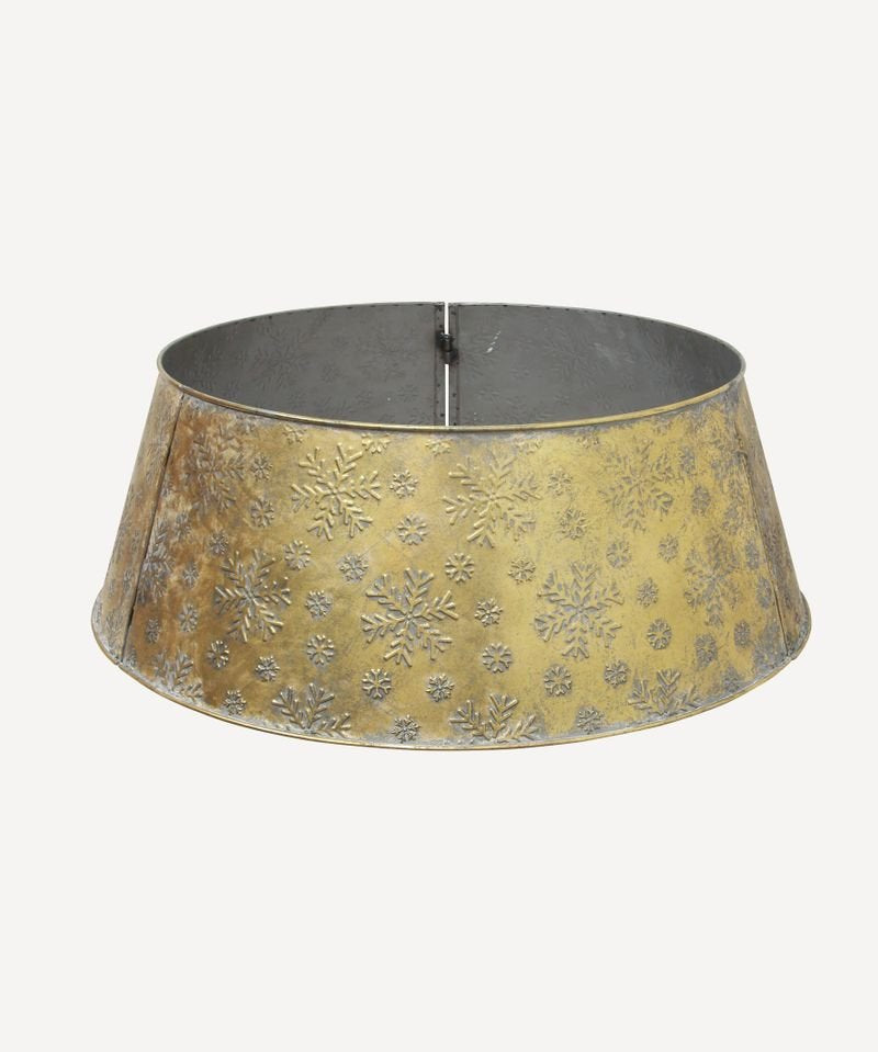 Snowflake Gold Tree Skirt Large - Pure Apotheca