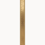 Solid Brass Ruler 30cm - Pure Apotheca