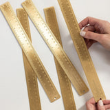 Solid Brass Ruler 30cm - Pure Apotheca