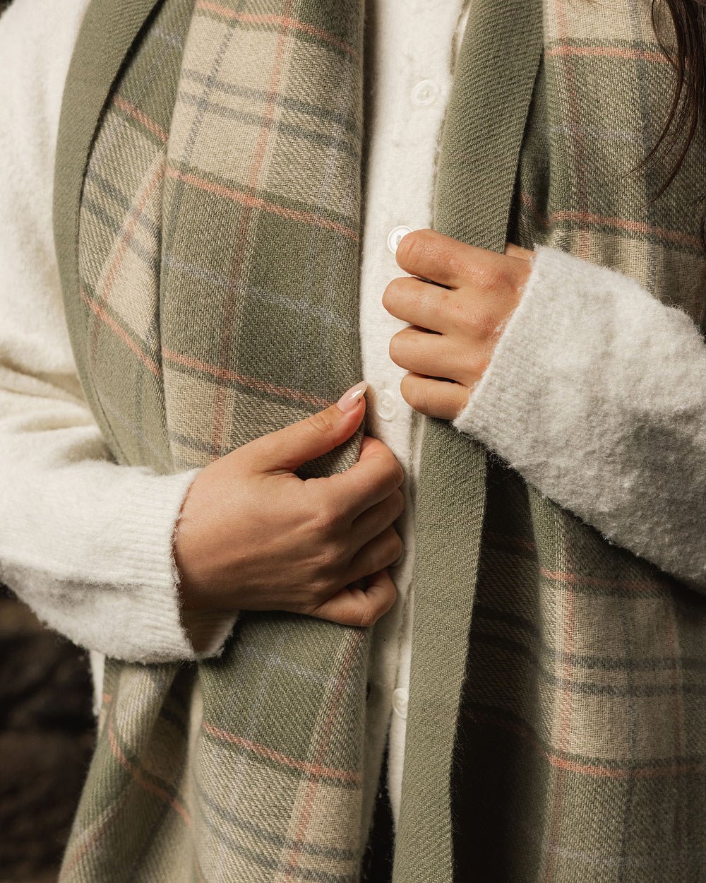 Somerset Scarf Sage Green - Pure Apotheca