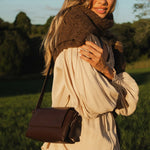 Sophia Crossbody Bag Chocolate - Pure Apotheca