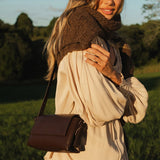 Sophia Crossbody Bag Chocolate - Pure Apotheca