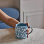 SPECKLE LIGHT BLUE/WHITE MUG - Pure Apotheca
