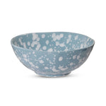 SPECKLE LIGHT BLUE/WHITE SMALL BOWL - Pure Apotheca