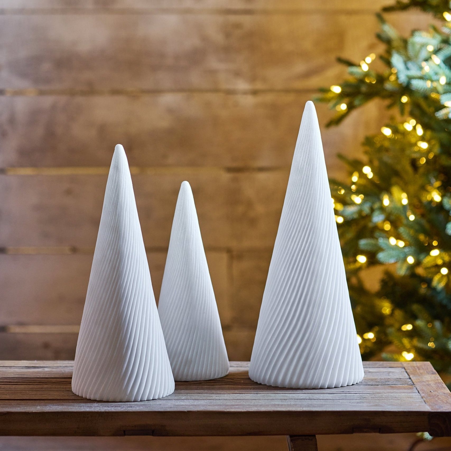 Spiral Cone Tree Light Up Medium - Pure Apotheca