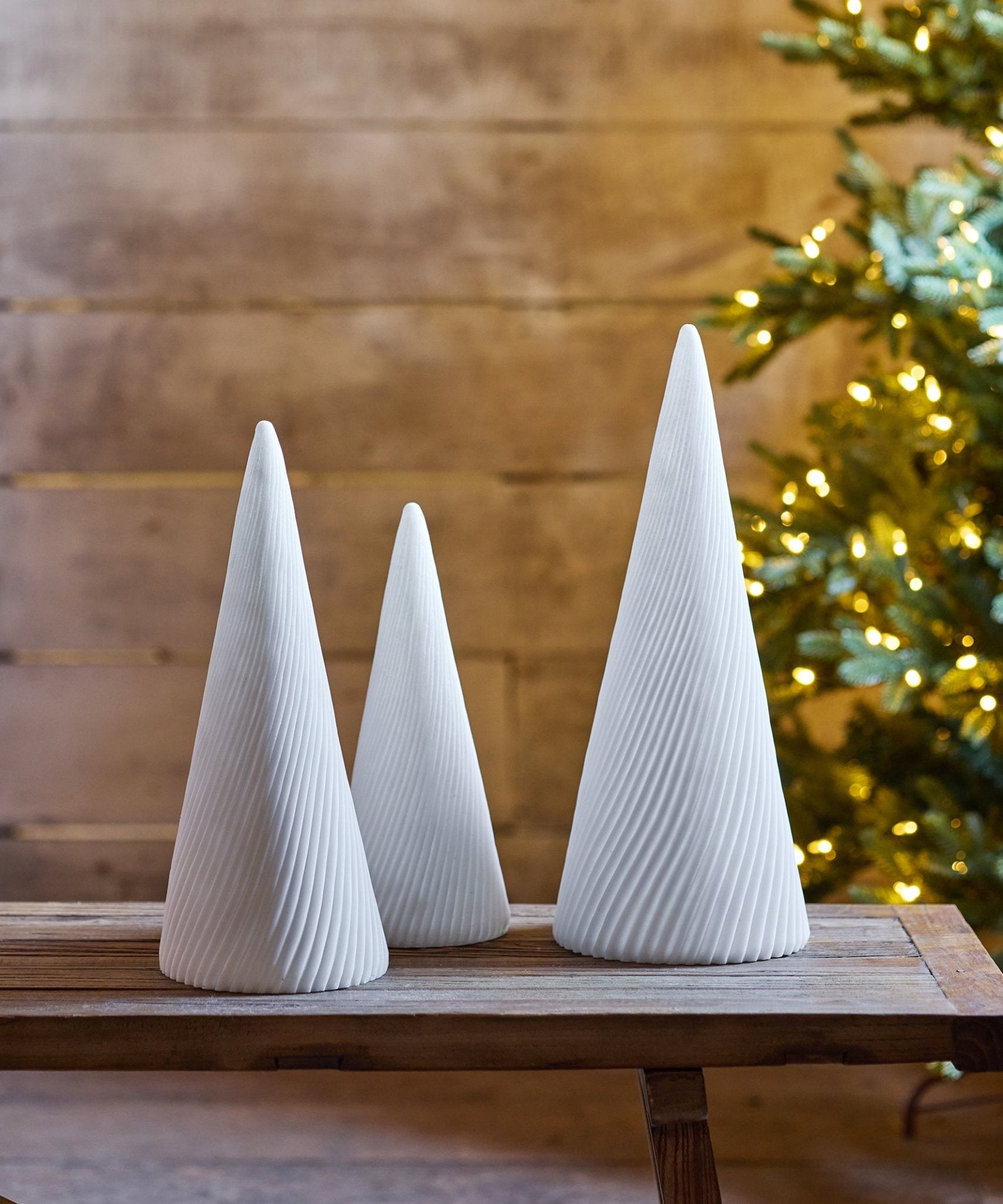 Spiral Cone Tree Light Up Medium - Pure Apotheca