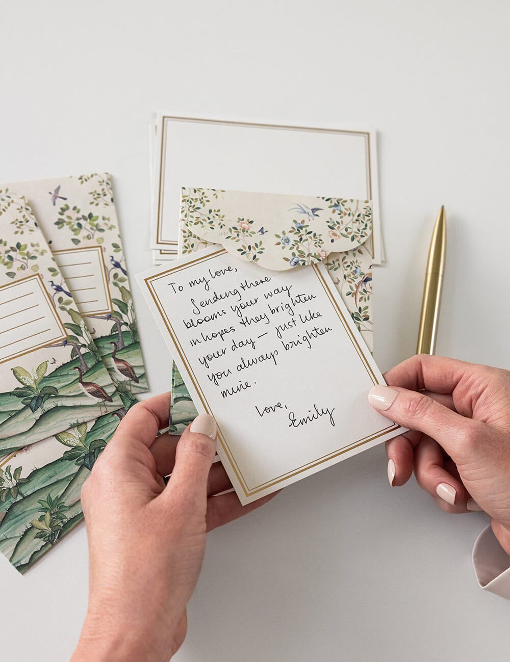 Spring Landscape Notecard Set 4pk - Pure Apotheca