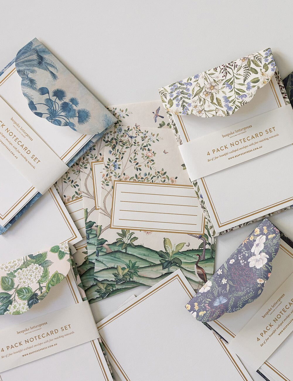 Spring Landscape Notecard Set 4pk - Pure Apotheca