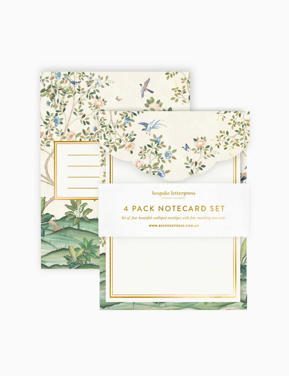 Spring Landscape Notecard Set 4pk - Pure Apotheca