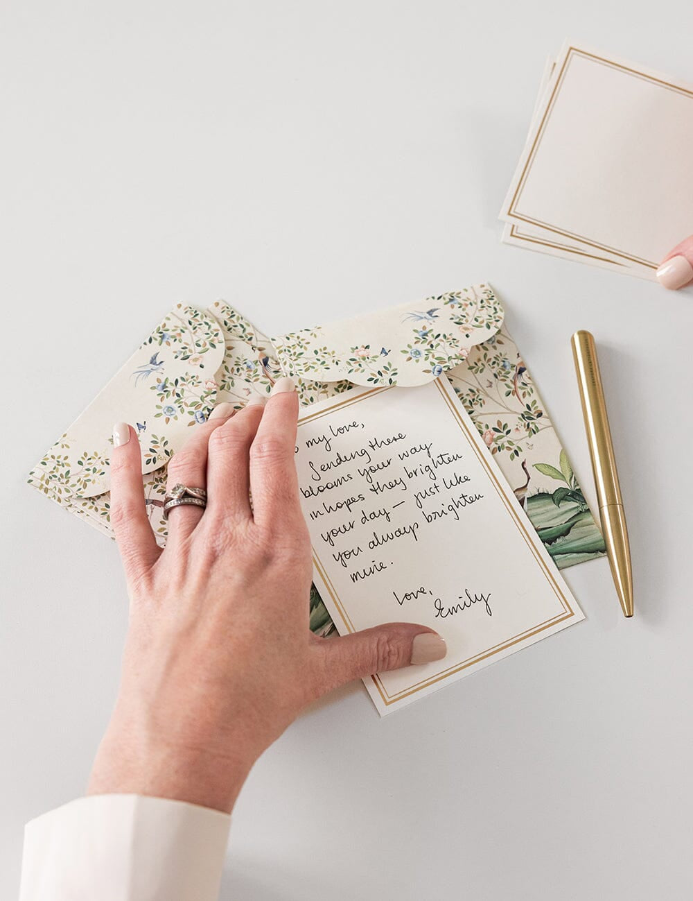 Spring Landscape Notecard Set 4pk - Pure Apotheca