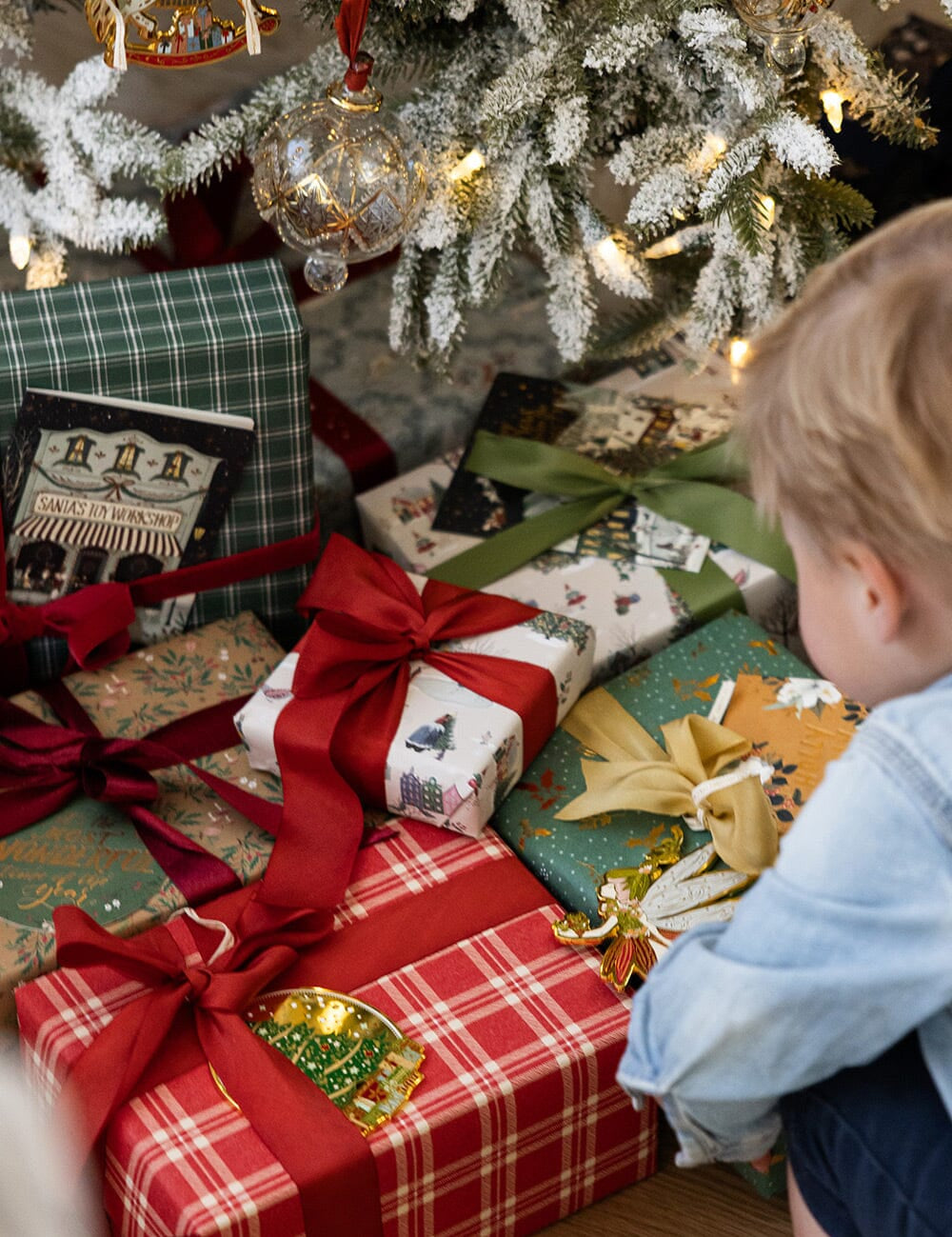 Spruce Tartan Gift Wrap 3m - Pure Apotheca
