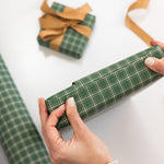 Spruce Tartan Gift Wrap 3m - Pure Apotheca