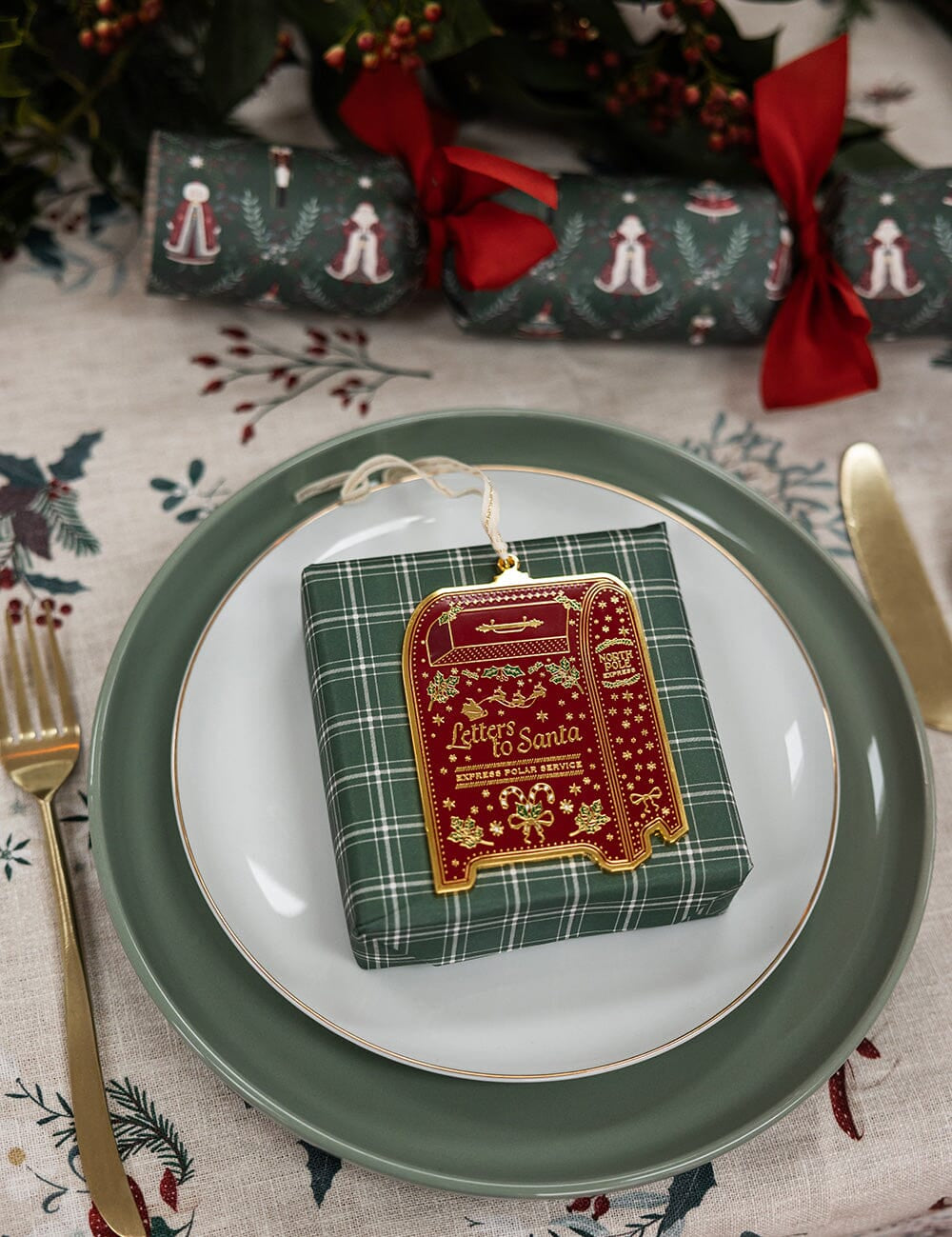 Spruce Tartan Gift Wrap 3m - Pure Apotheca