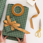 Spruce Tartan Gift Wrap 3m - Pure Apotheca