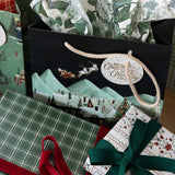 Spruce Tartan Gift Wrap 3m - Pure Apotheca