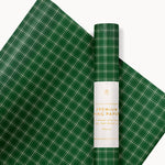 Spruce Tartan Gift Wrap 3m - Pure Apotheca