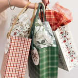 Spruce Tartan Small Gift Bag - Pure Apotheca