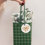 Spruce Tartan Small Gift Bag - Pure Apotheca