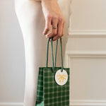Spruce Tartan Small Gift Bag - Pure Apotheca