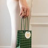 Spruce Tartan Small Gift Bag - Pure Apotheca