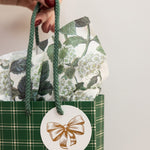Spruce Tartan Small Gift Bag - Pure Apotheca