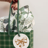 Spruce Tartan Small Gift Bag - Pure Apotheca