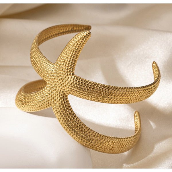 Starfish Gold Cuff - Pure Apotheca