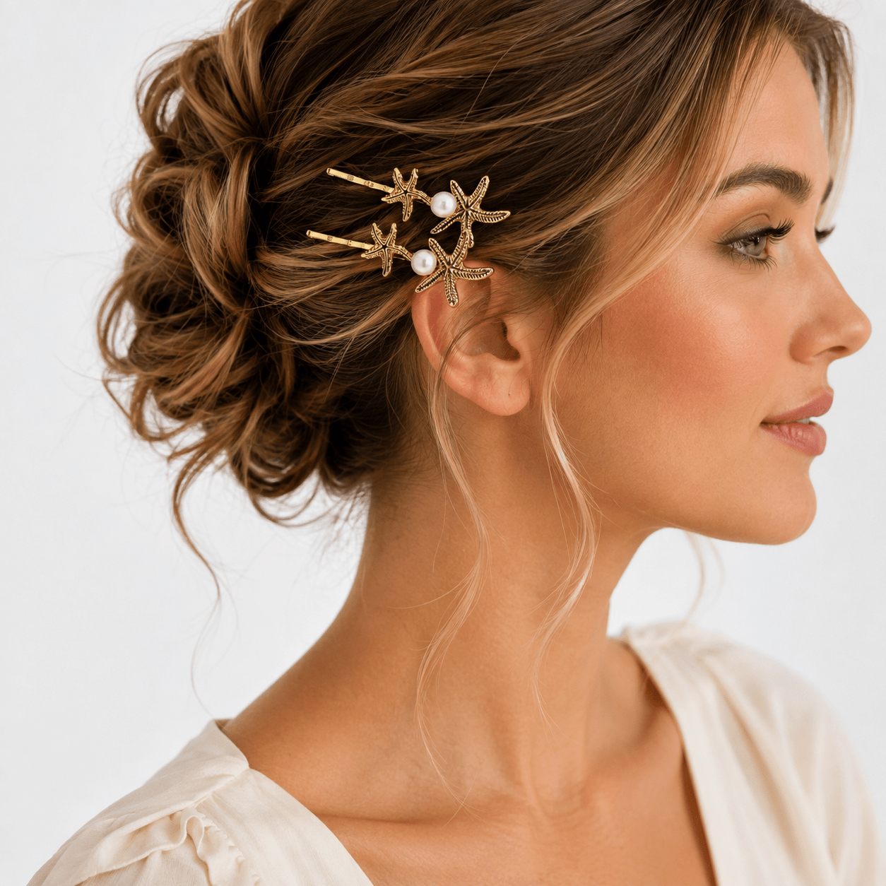 Starfish Hair Slides Set/2 - Pure Apotheca