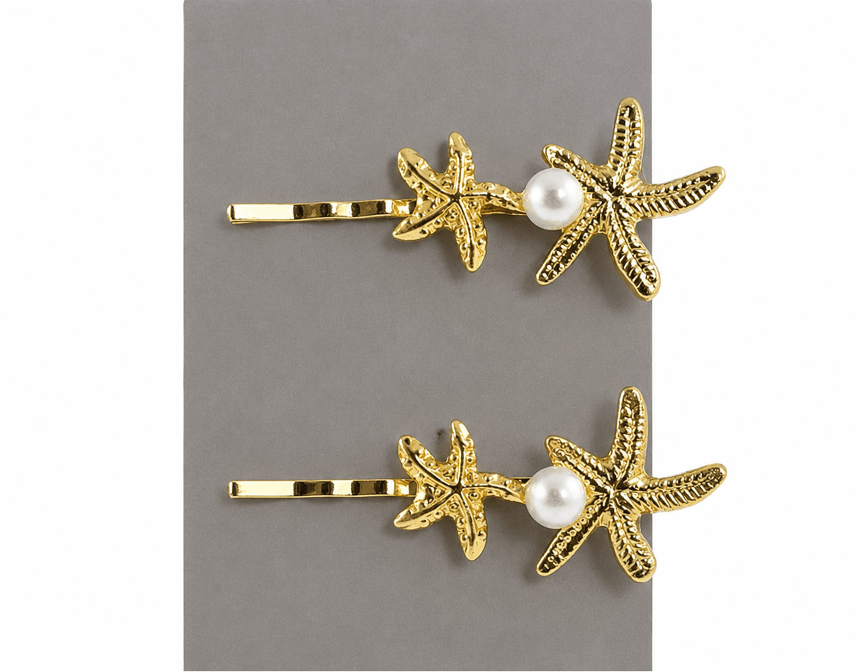 Starfish Hair Slides Set/2 - Pure Apotheca