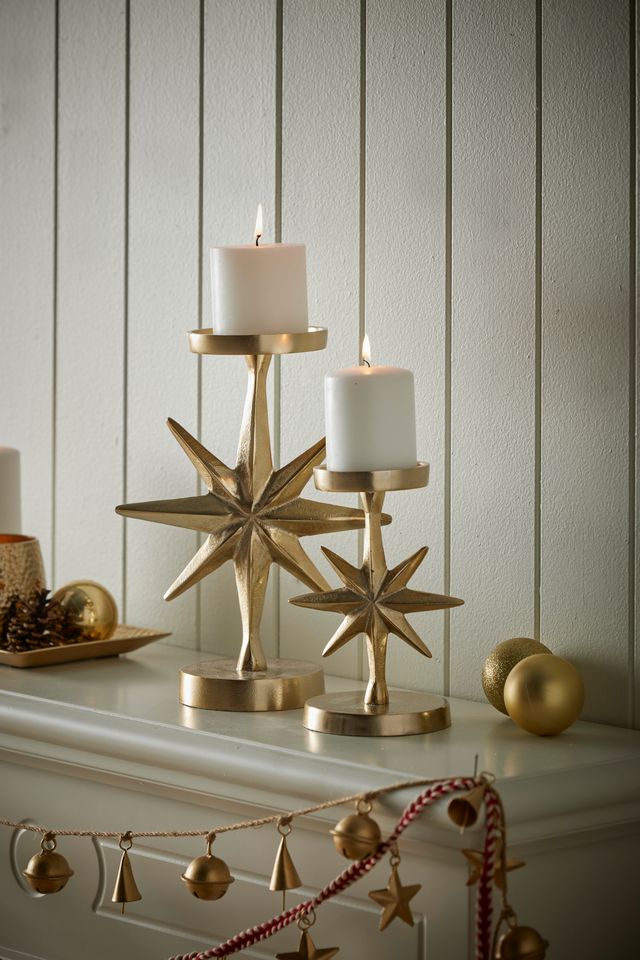 Starlight Pillar Candle Holder Small - Pure Apotheca