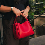 Steffie Mini Tote Bag Red - Pure Apotheca