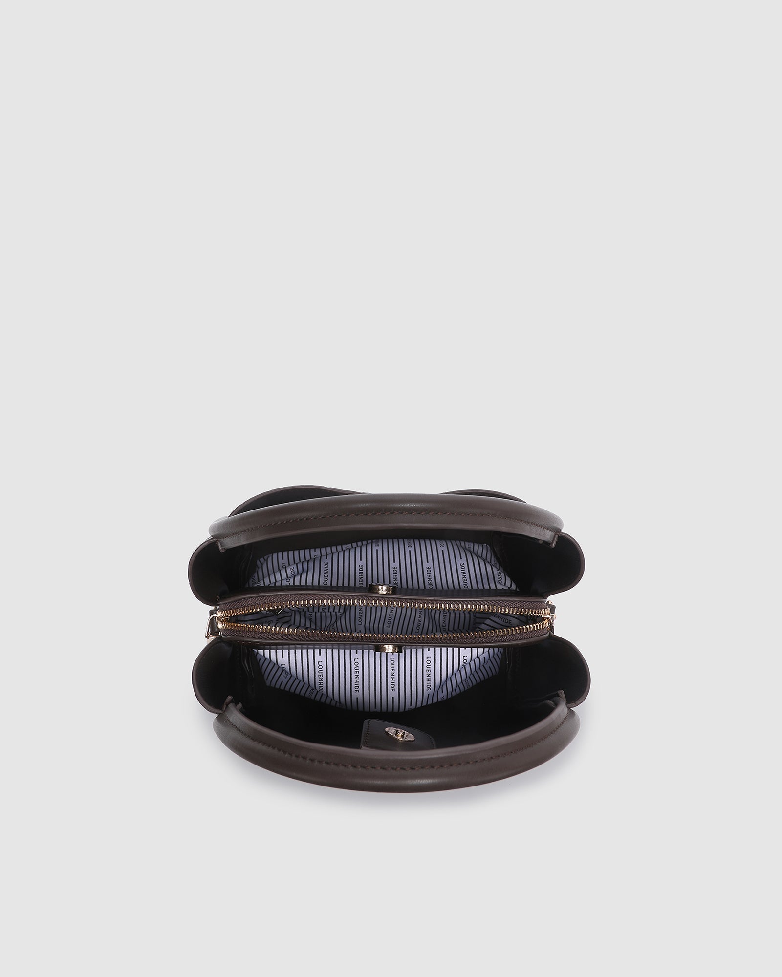 Steffie Mini Tote Bag Woven Chocolate - Pure Apotheca