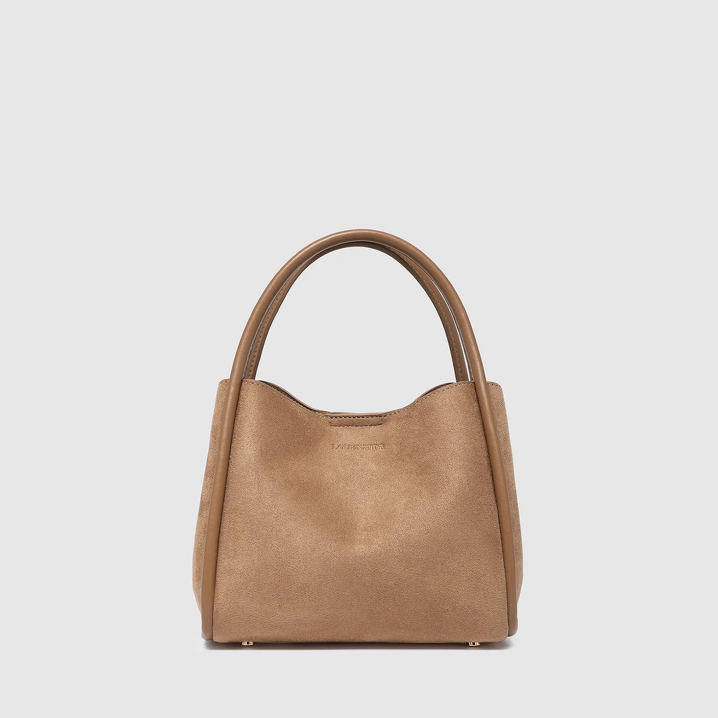 Steffie Suedette Mini Tote Bag Honey - Pure Apotheca