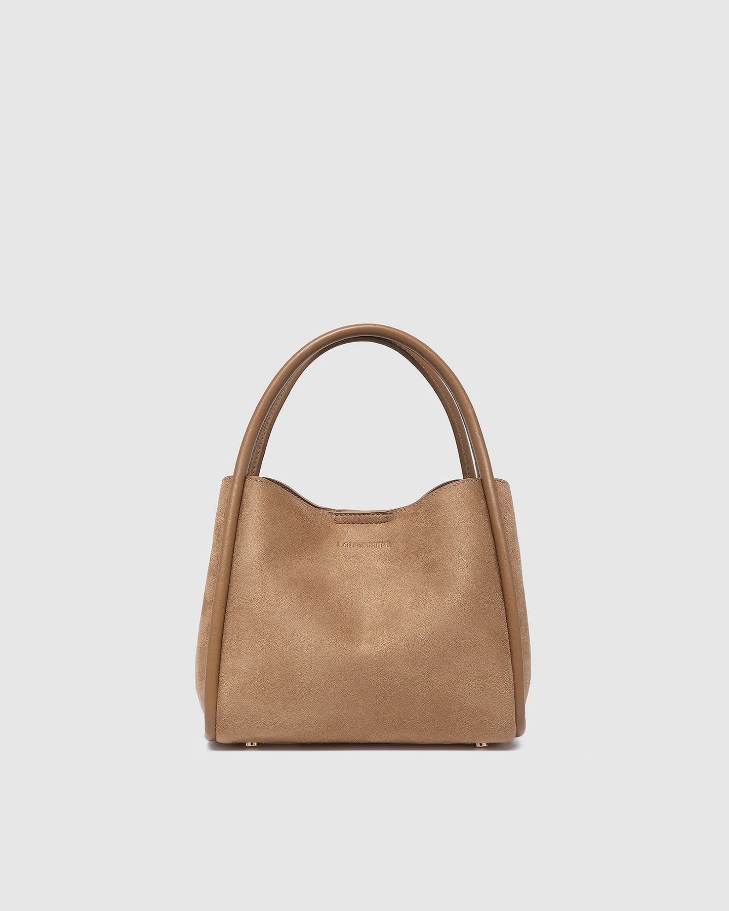 Steffie Suedette Mini Tote Bag Honey - Pure Apotheca