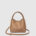 Steffie Suedette Mini Tote Bag Honey - Pure Apotheca