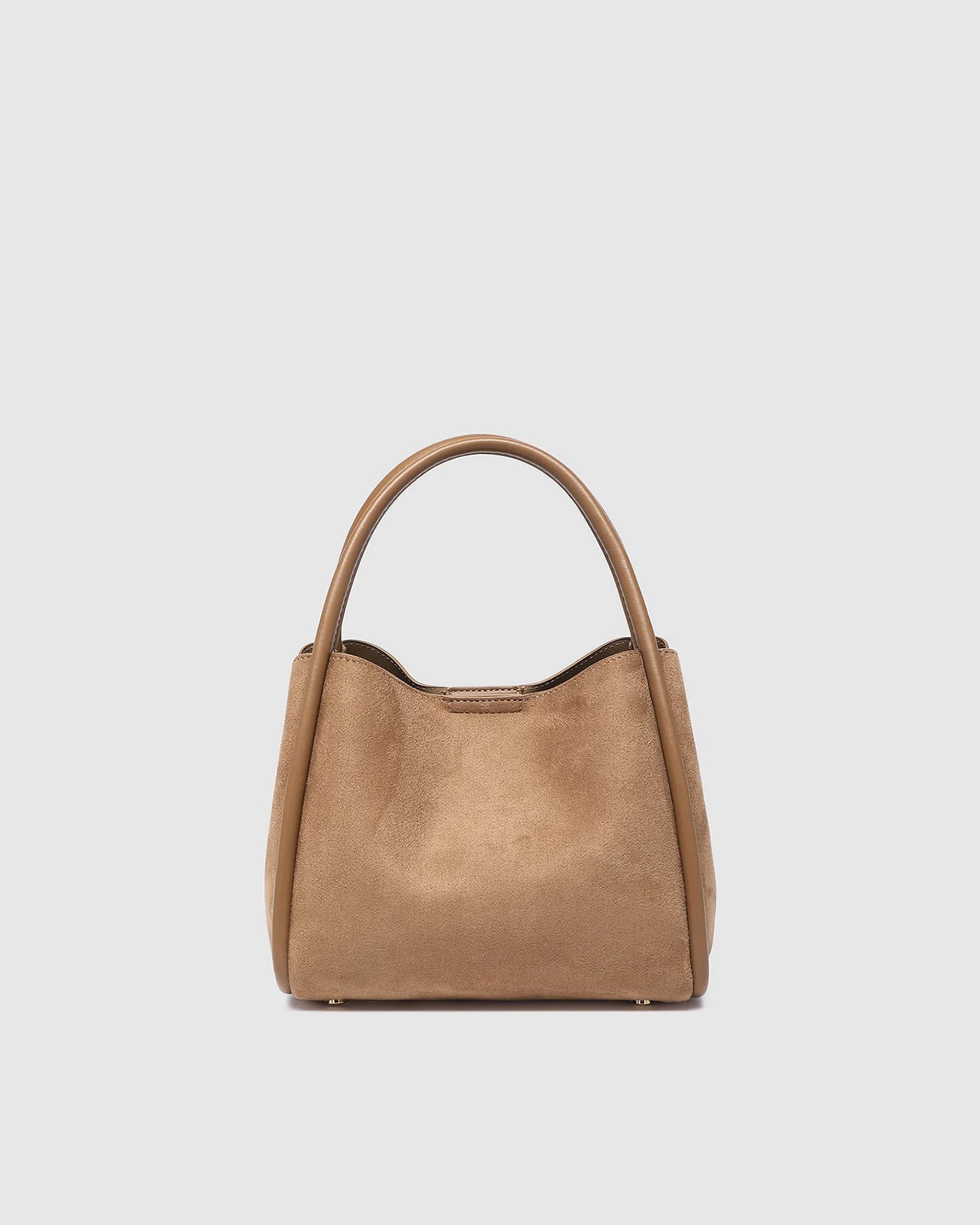 Steffie Suedette Mini Tote Bag Honey - Pure Apotheca